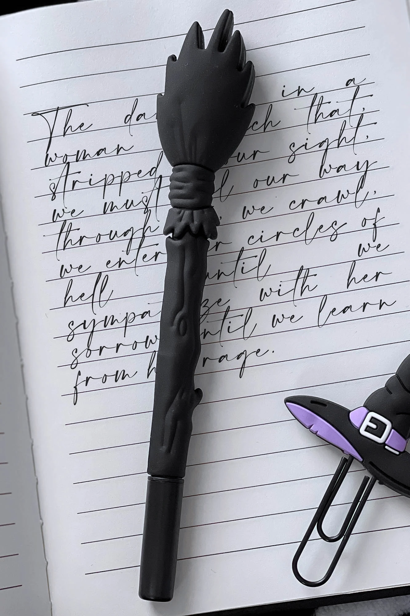 Broomstick Pen