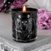 Danse Macabre Glass Candle