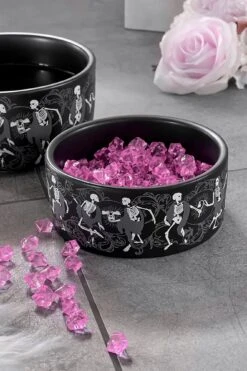 Danse Macabre Small Pet Bowl