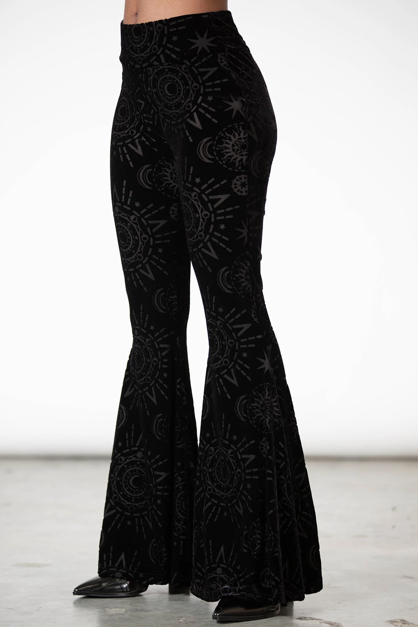 Evil Eye Burnout Bell Bottom - Image 6