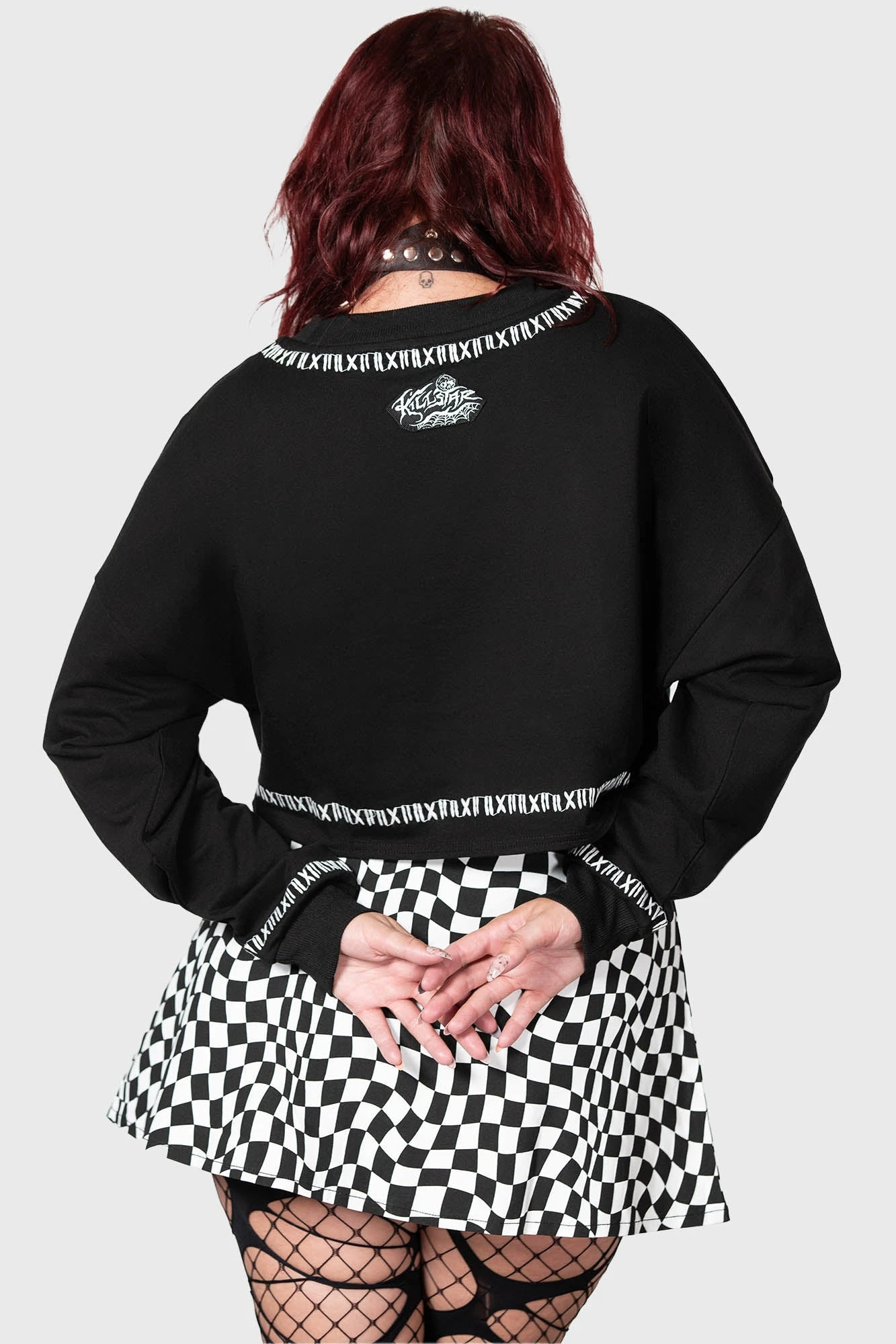 Fright N Terror Crop Sweater - Image 2
