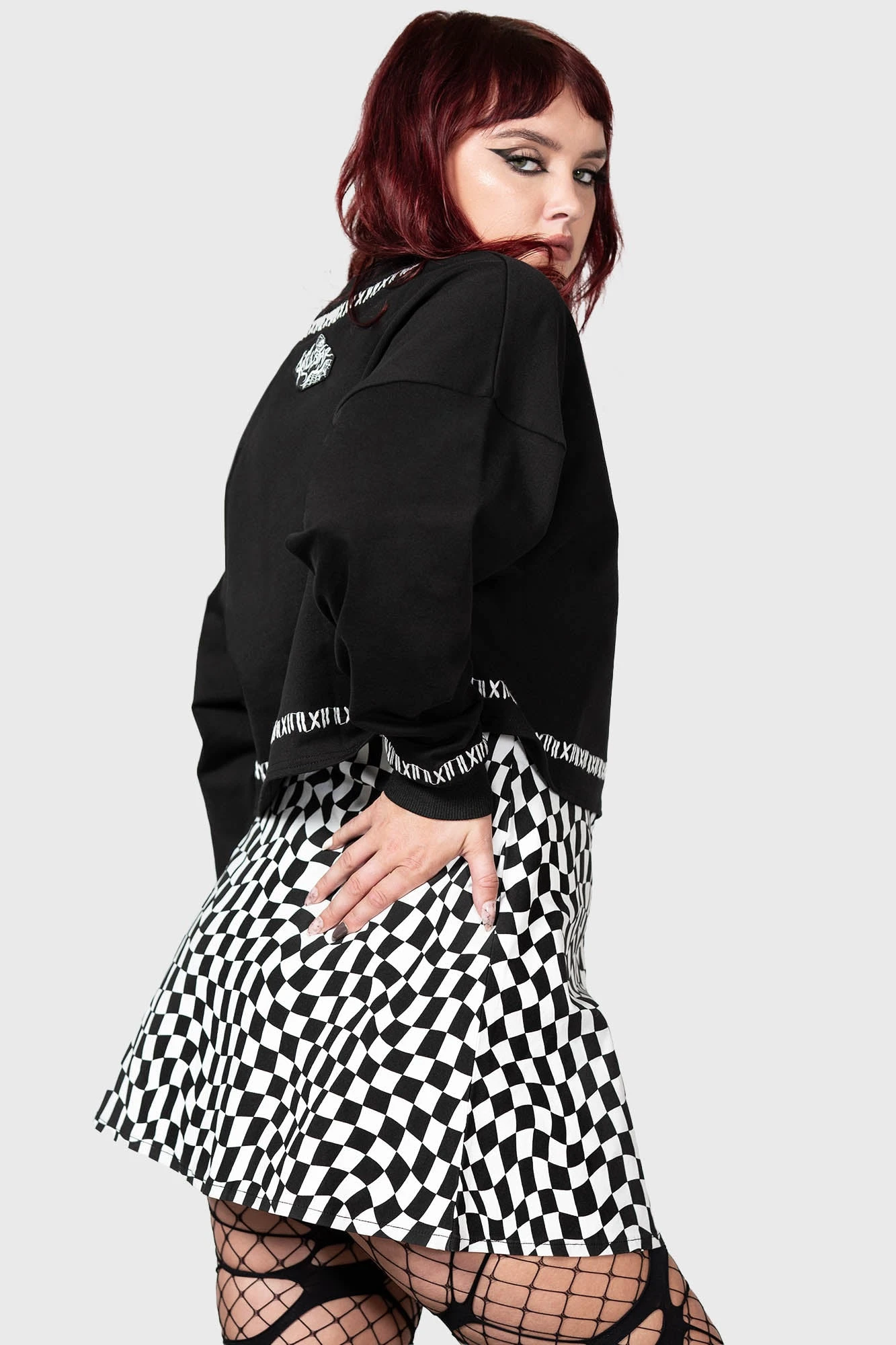 Fright N Terror Crop Sweater - Image 4