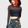 Ghoul Sweat Crop Top