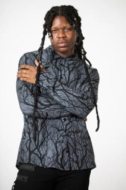 Night Grove Button-Up Shirt