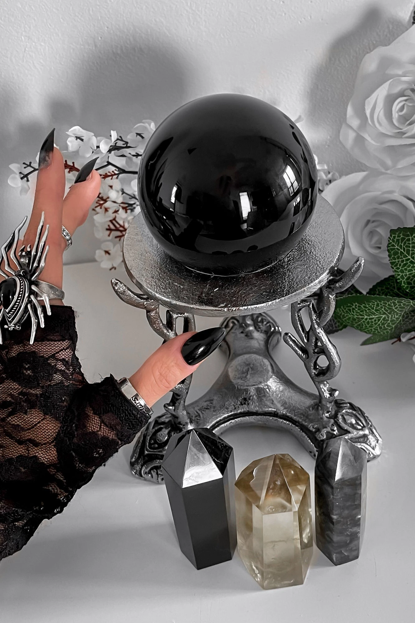 Obsidian Crystal Ball