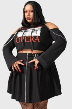 Opera Crop Hoodie [PLUS]