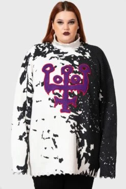 Slime Time Knit Sweater [PLUS]