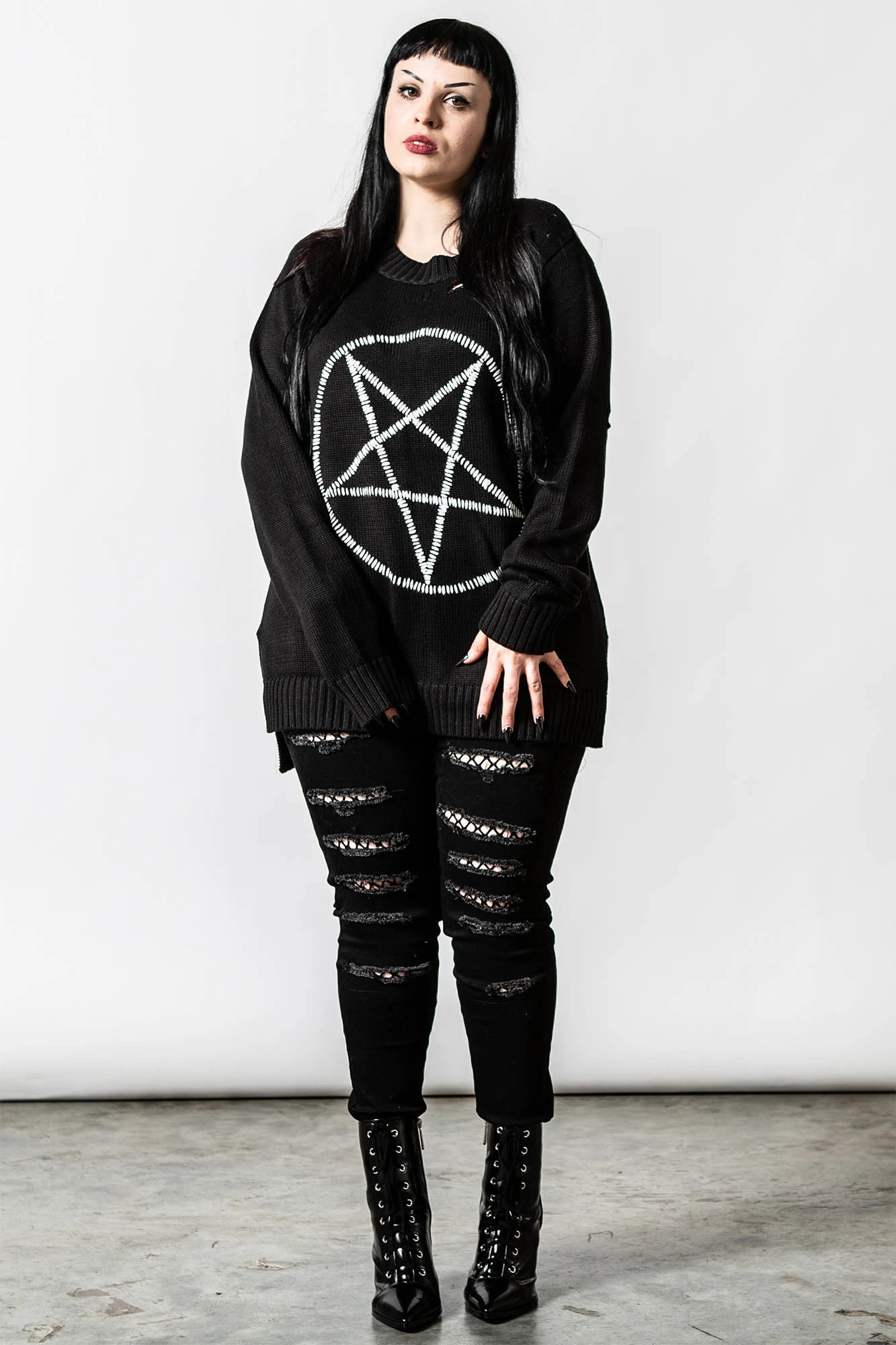 Unholy Knit Sweater - Image 3