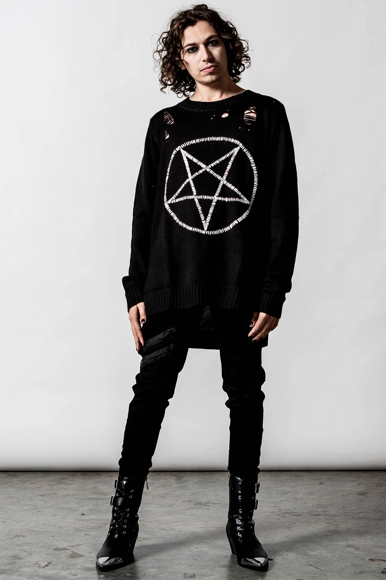 Unholy Knit Sweater - Image 5